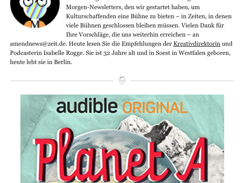 ZeitMagazin_Newsletter_WasfuereinMorgen_PlanetA